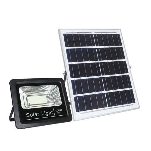Solar Flood Light With Remote - 100W