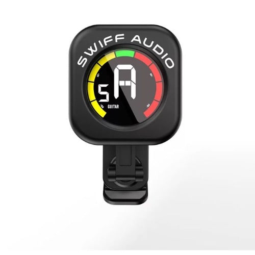 Swiff Audio  Digital Clip-on Tuner Guitar, Violin , Bass & Ukulel -A12-cs