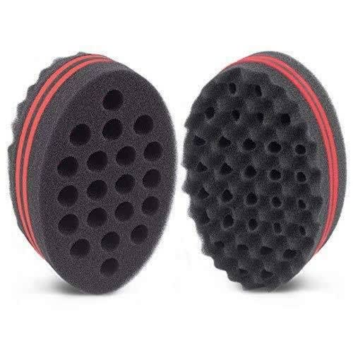 Dual Designe Hair Curl Sponge - 1 Piece - 50g