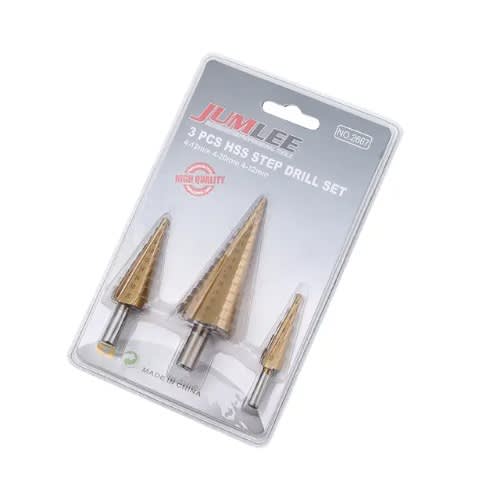 Step Drill Bit - 3pcs