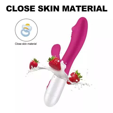 30-Mode Pure Silicone Rabbit Vibrator