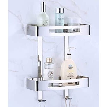 Bathroom Shelf- Silver