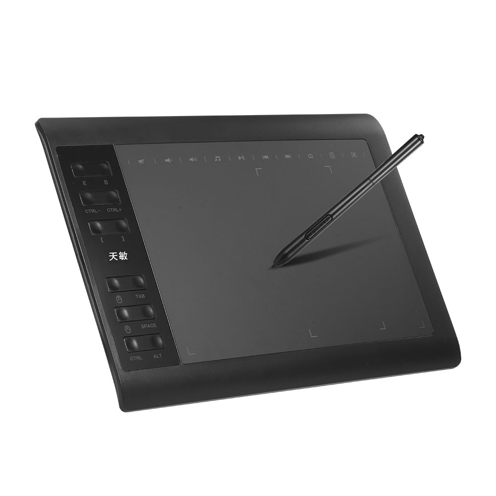 1060 Plus Graphic Tablet 10*6-inch Large Board