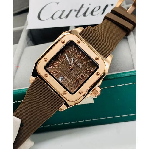 Tribal Analog Watch -Brown