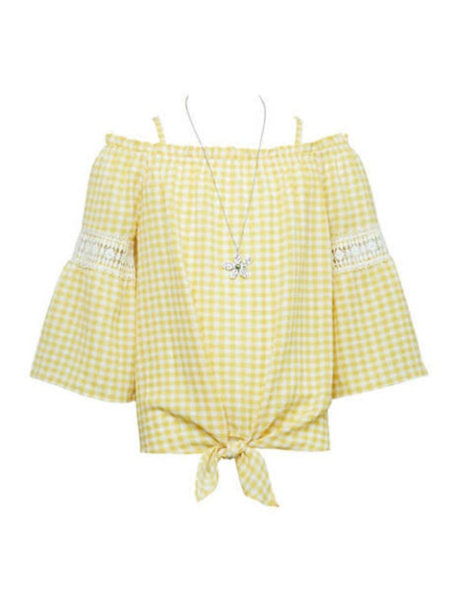 Girl's Off-the-shoulder Top