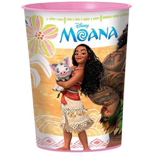 Moana 16oz Plastic Favor Cup