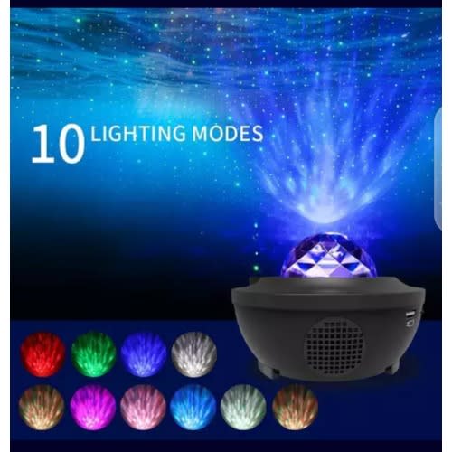 Starry Galaxy Led Light Room Projector With Remote Control & Bluetooth Speaker