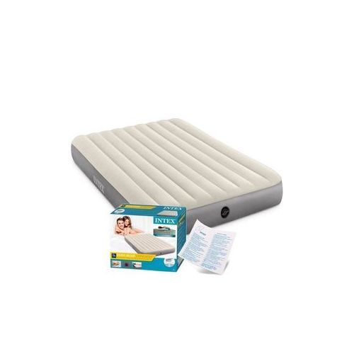 Inflatable 2-3 Person Classic Downy Airbed With Pump - Blue