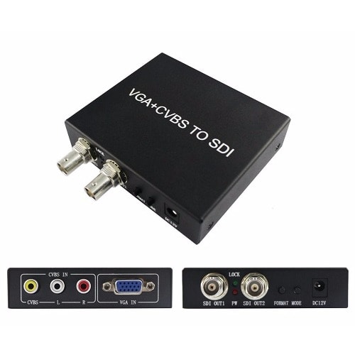 VGA + AV To Dual SDI Converter