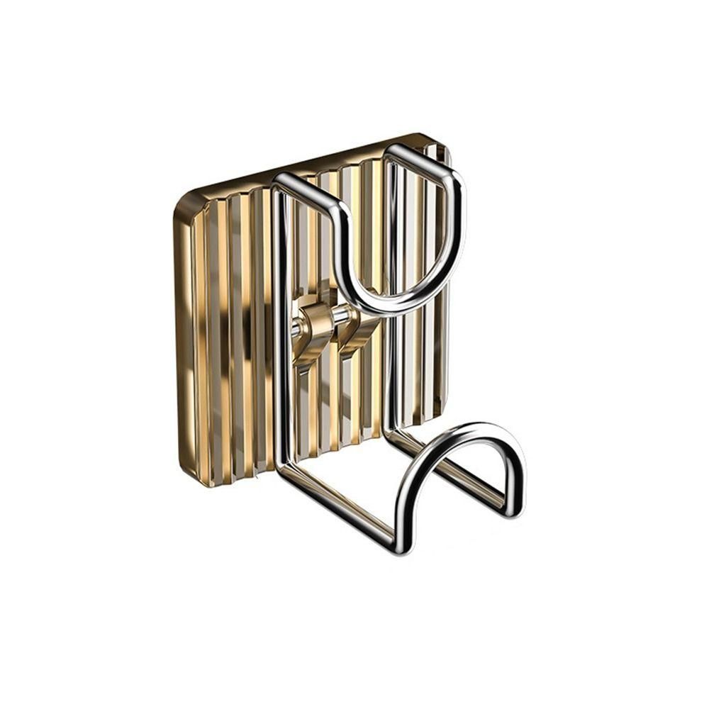 Waterproof Sticky Wall-Mounted Adhesive Save Space Pot Holder Wash Basin Organizer Washbasin Hook Basin Storage Rack