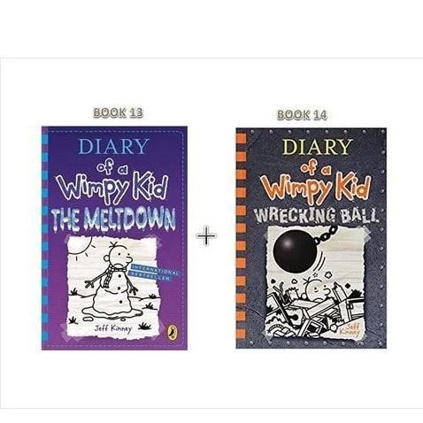 Diary Of A Wimpy Kid -  Book 13 & 14