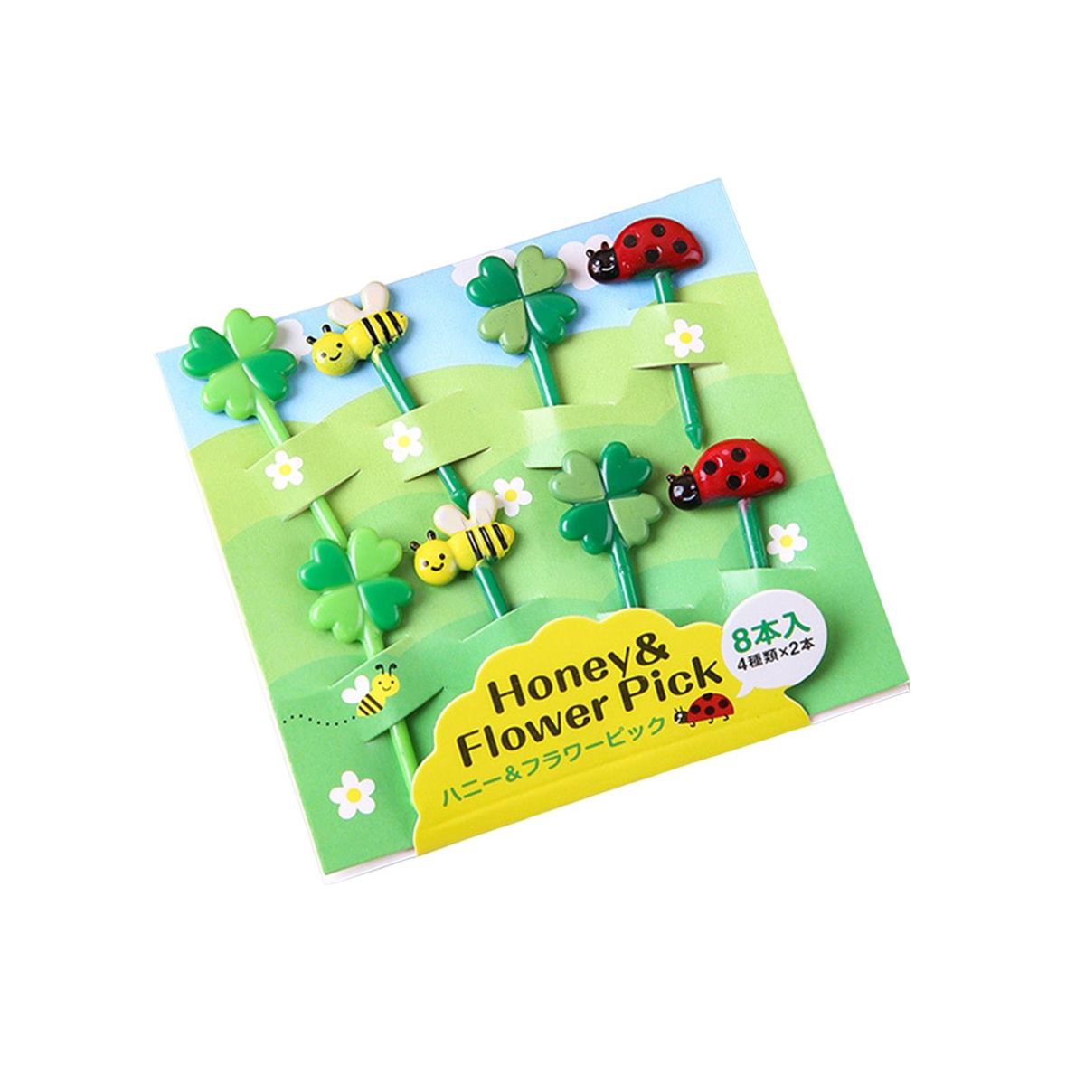 8Pcs12Pcs Mini Toothpicks Fruit Picks Lunch Box Decor Bento Accessories