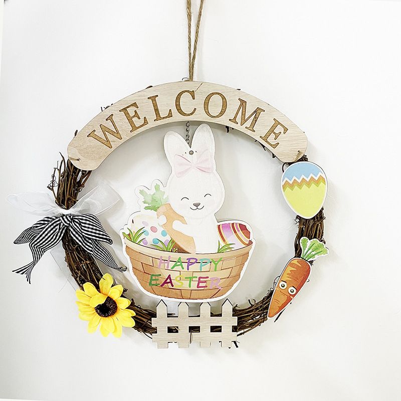Welcome Easter Wreath Hangers   Easter Ornament Decorations