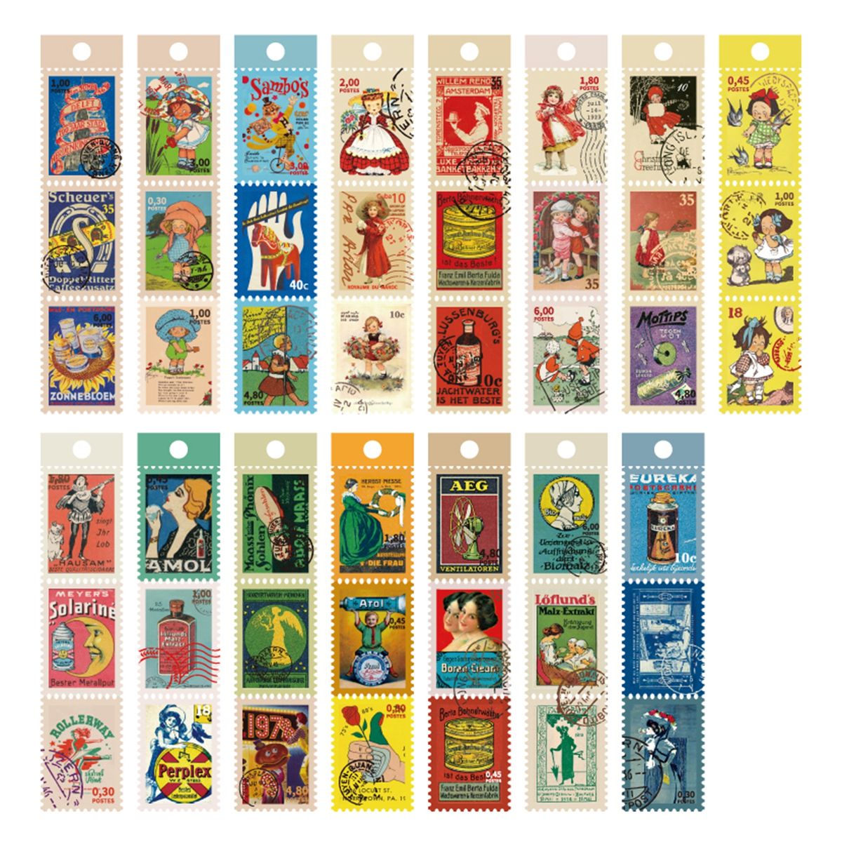 45PcsSet Material Paper DIY Decorative Scrapbook Paper G