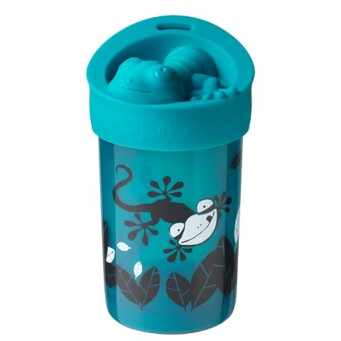 No-knock Cup With Fun Removeable Lid - 300ml - 18+ Months - Blue