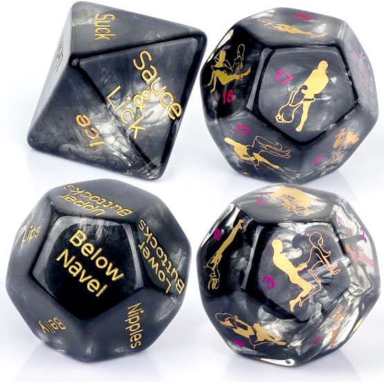 Sex Dice - 4pcs