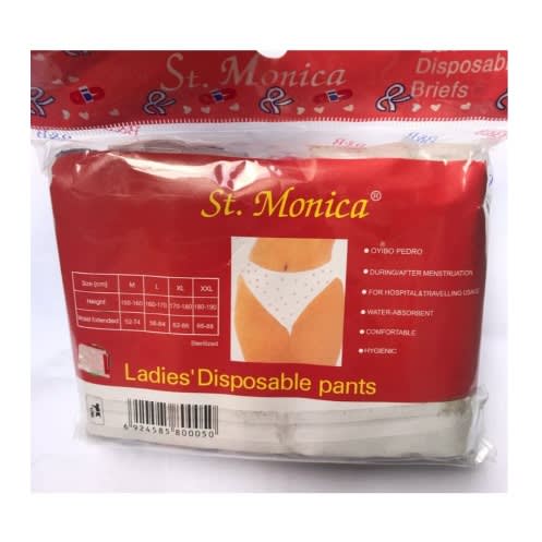 Ladies Disposable Pants 5 Pcs &times; 2 Packs