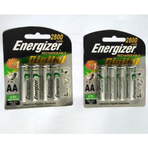 Energizer Rechargeable Aa Battery R6 1.2v - 8pcs - 2packs