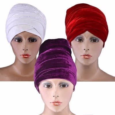 Turban Set - 3 Pieces - Multicolour