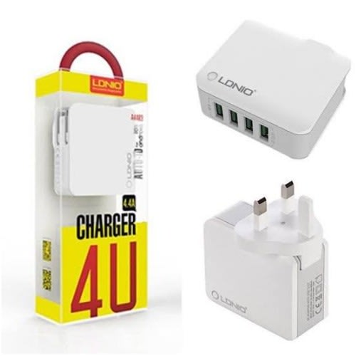 4.4a Quadruple 4 Usb Charger