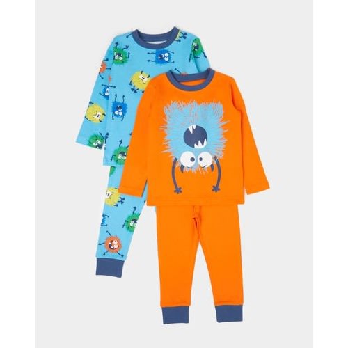 Little Monster Pyjamas- Pack Of 2