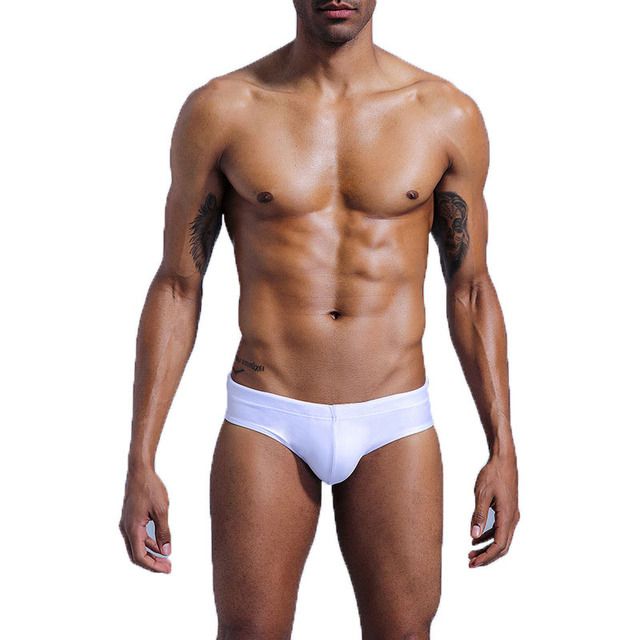 Trunks  White Swimming Pool Swimsuit