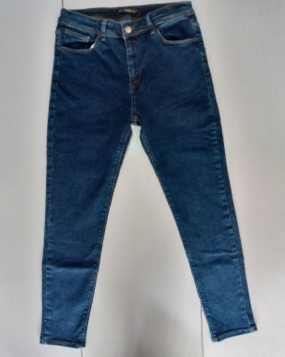 Ladies Stretching Jeans - Turkey Stock Long Jeans For Women - Blue