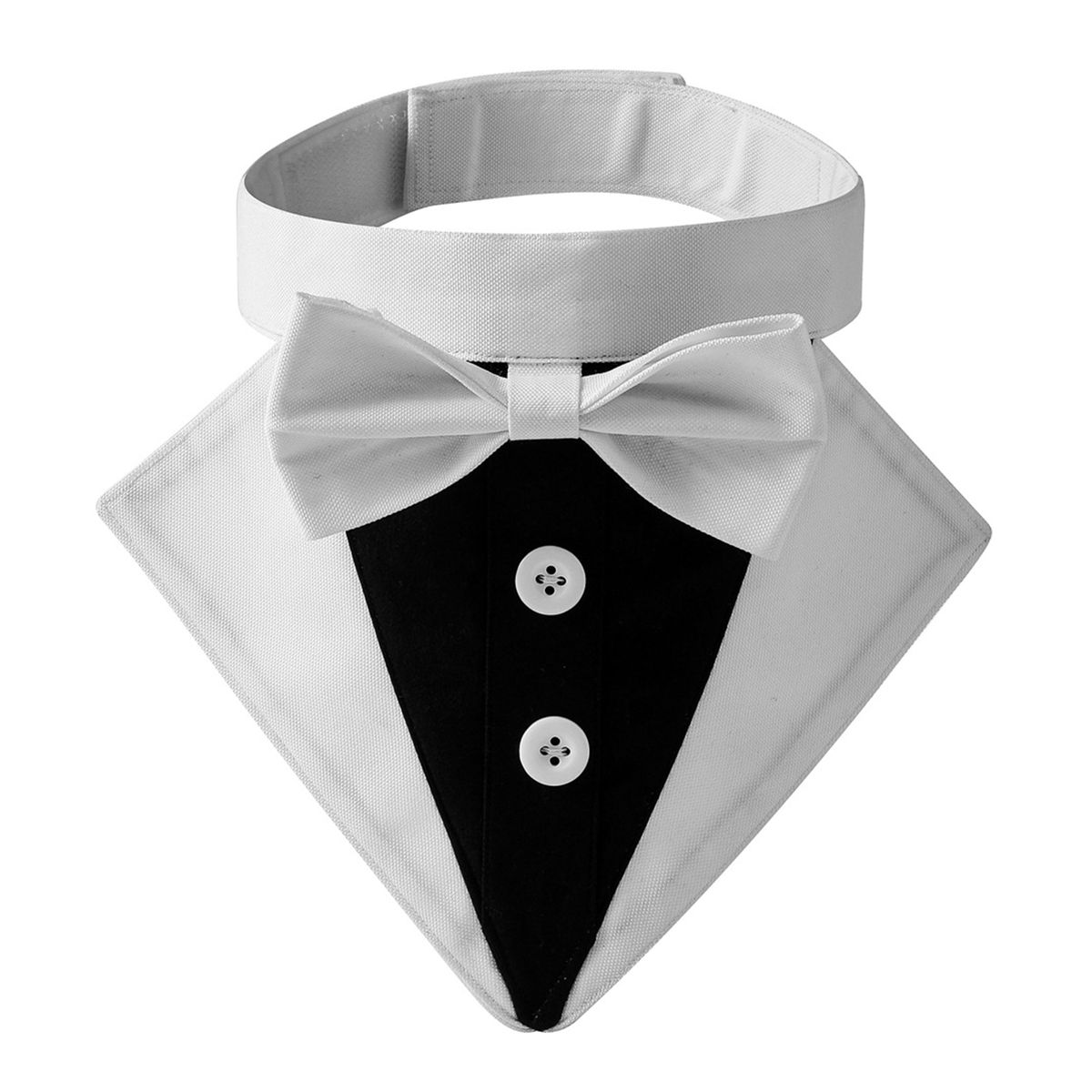 Pet Saliva Bib Pet Saliva Bib Photography Prop White