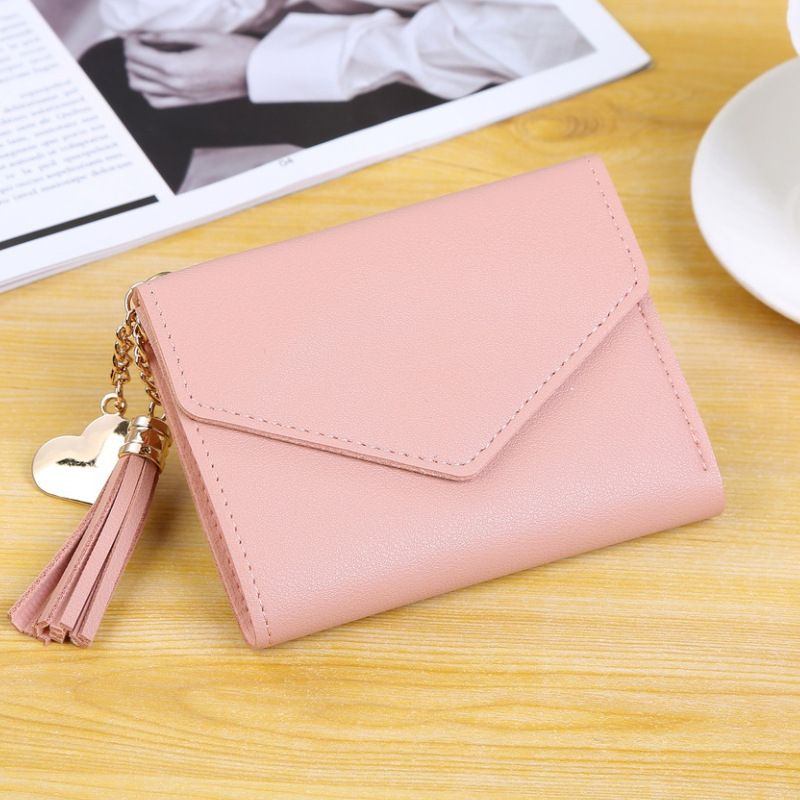 Women's Wallet Cute Student Tassel Pendant Trend Female