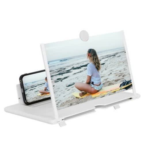 Screen Magnifier For Mobile Phone - White