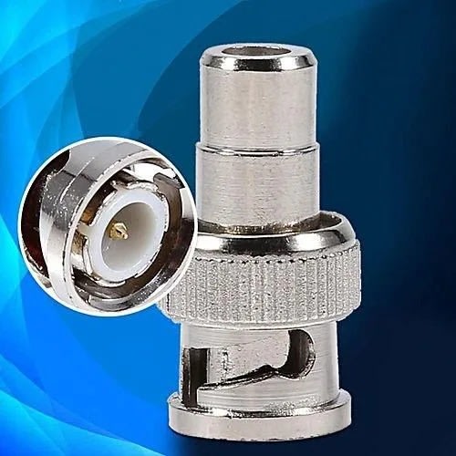 10pcs-bnc Male To Av Female Plug Connector