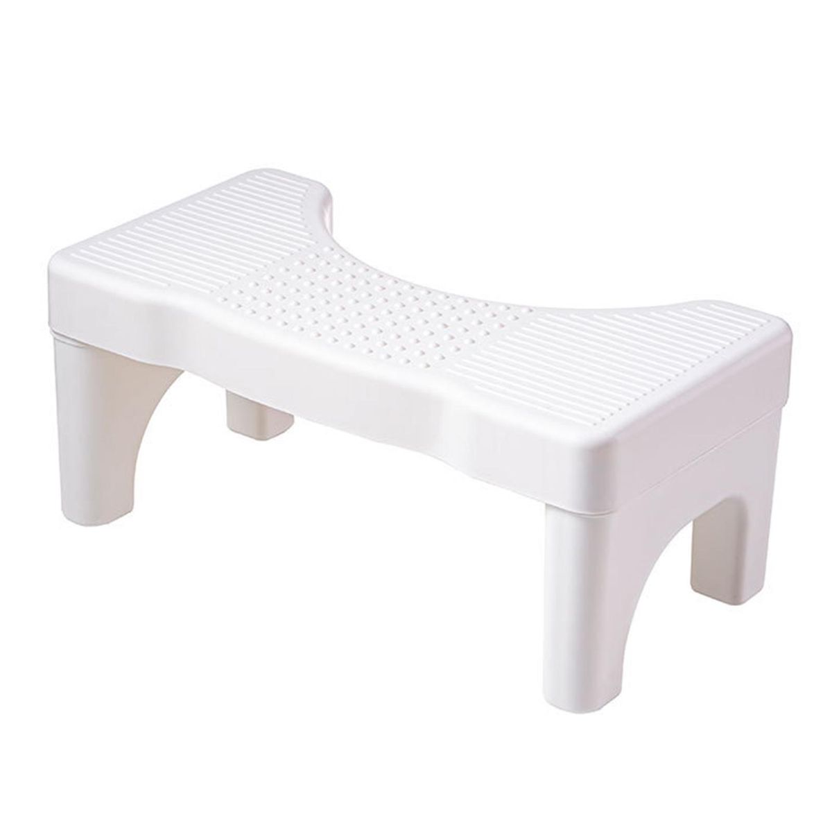Children Toilet Footstool Squatease Portable Non-slip Toilet for Ages White