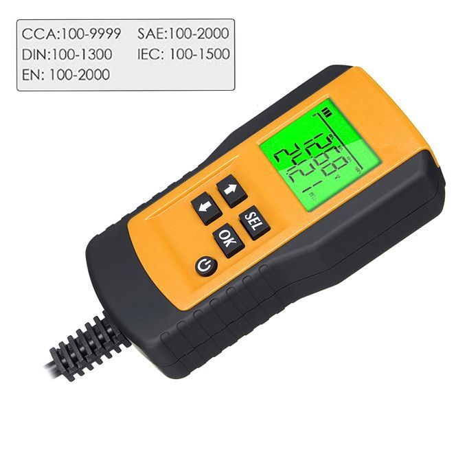Digital 12V Car Battery Tester Load Test And Analyzer Of