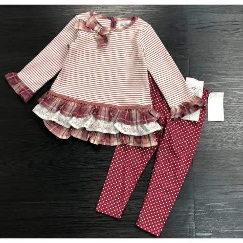 Maroon color Two Piece Set For Girls