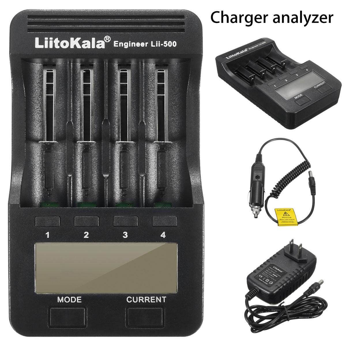 12 Volt Charger Tester Ni-MH Ni-Cd Li-ion AA AAA 18650 BT-C3100