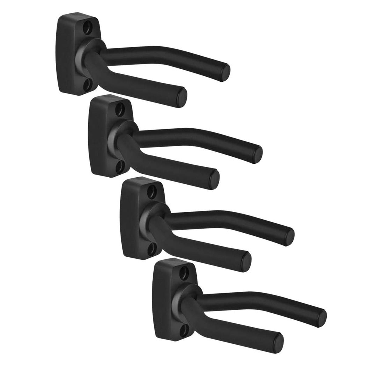 4Pcs Guitar Hangers Wall Mount Guitar Holder Guitar Ukulele