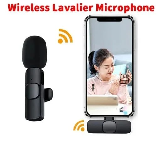 K8 Wireless Lavalier Microphone For iPhone