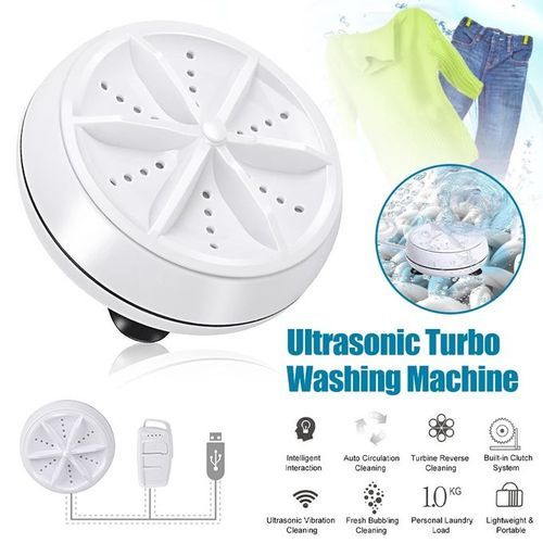 Portable Ultrasonic Turbine Washing Machine
