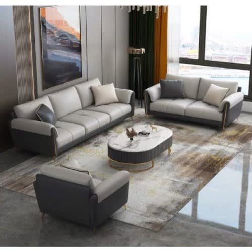 Modern Nadin 6 Seater Sofa