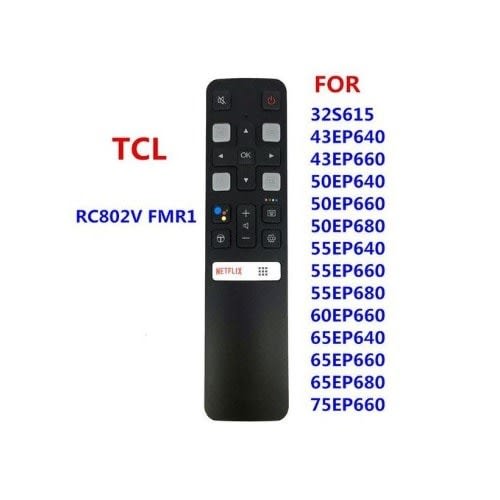 TCL Smart TV Replacement Remote Control
