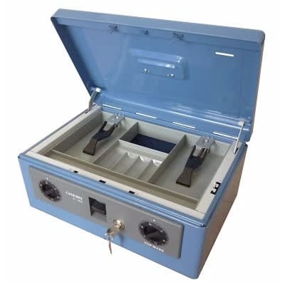 Petty Cash Box With Key And Combination