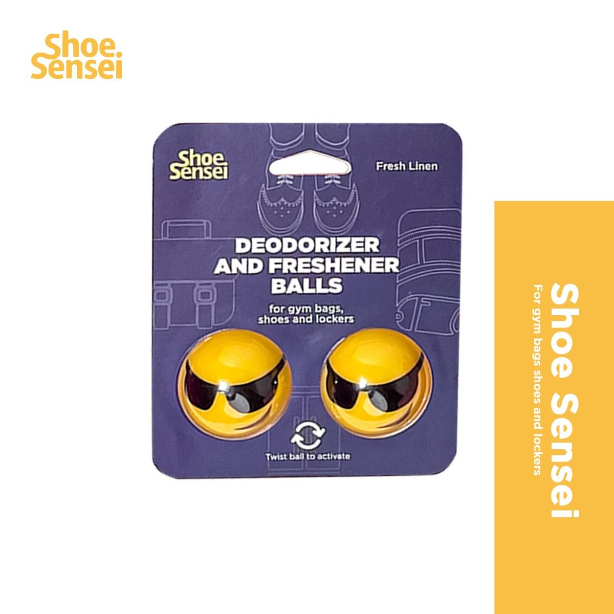 Deodorizer And Freshener Balls - Fresh Linen