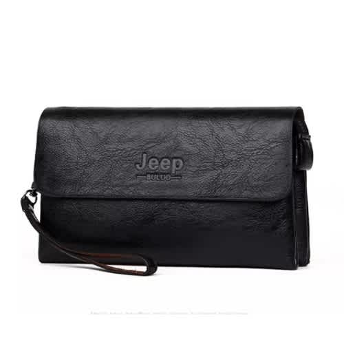 Men's Leather Wallet - Black
