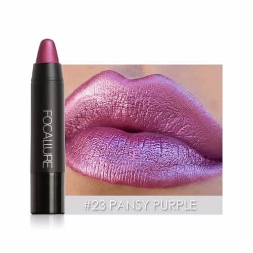 Matte Chunky Pencil Lipstick Shade 23-Pansy Purple