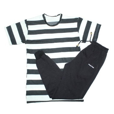 Arkham Tshirt And Crested Black Joggers