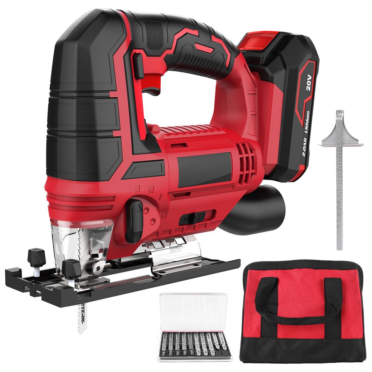 Meterk 20V cordless jigsaw kit EU