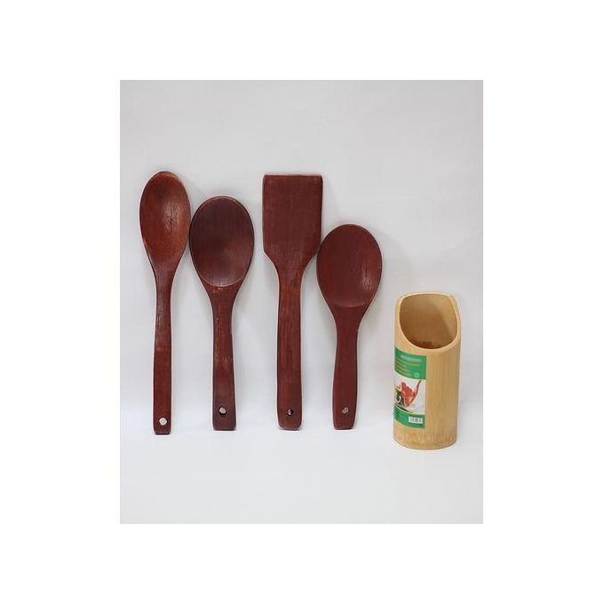 Wooden Spoon Set - 4pcs