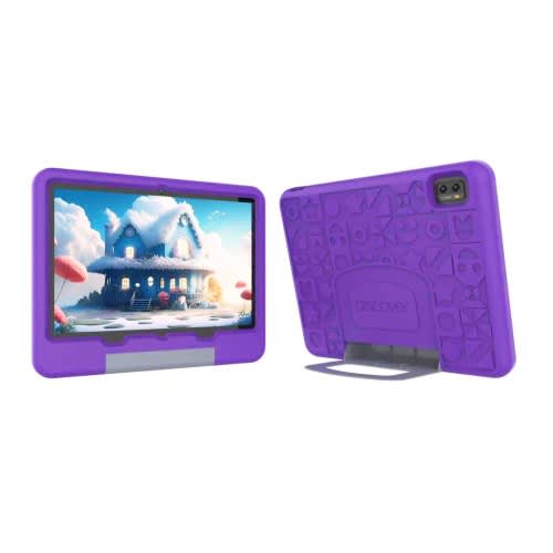 Discover K100 Android Tablet PC - 10.1" - 256GB ROM - 6GB RAM - 5G Dual SIM - 5000mAh - Purple