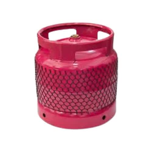 Gas Cylinder With Pot Sitter & Burner - 4kg