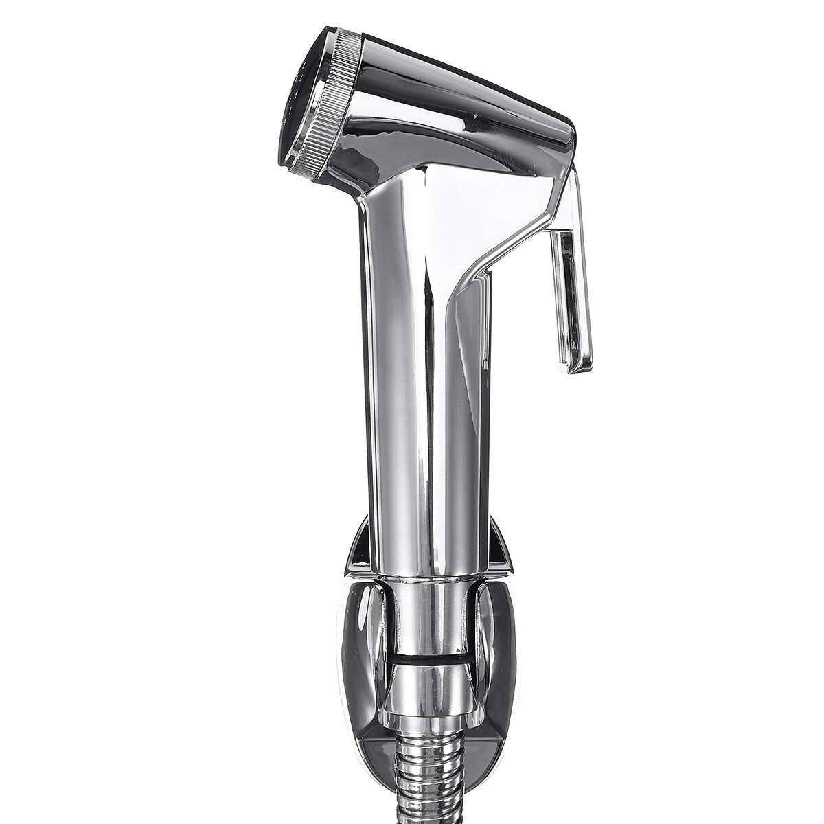 Handheld Sprayer ABS Bidet Shower Head Kit Wall Bracket Hose Toilet Bathroom / A